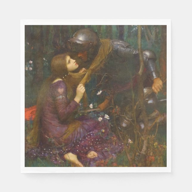 Beautiful Lady Without Pity Napkin (Front)