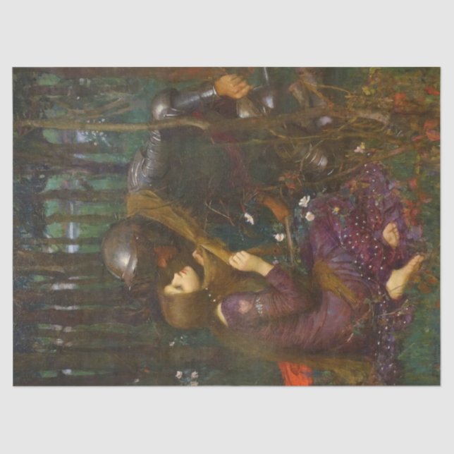 Beautiful Lady Without Pity Tissue Paper (Front)