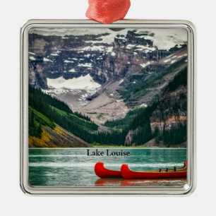 Beautiful Lake Louise, Canada Metal Ornament