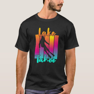 Beautiful Lake Tahoe Winter Sunset T-Shirt