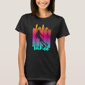 Beautiful Lake Tahoe Winter Sunset T-Shirt