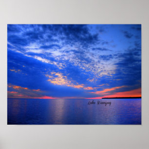 Beautiful Lake Winnipeg Poster