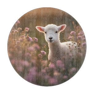 Beautiful Lamb Cutting Board