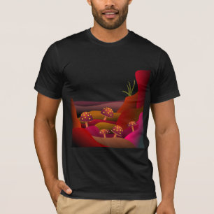 Beautiful Land Where Mushrooms Grow T-shirt