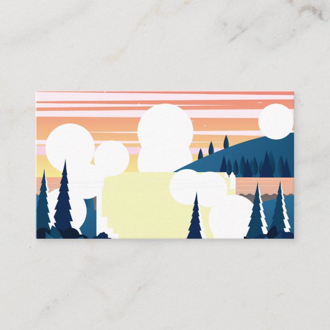 Beautiful Landscape Enclosure Card (Front)
