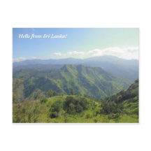 Beautiful landscape of Sri Lanka mountains