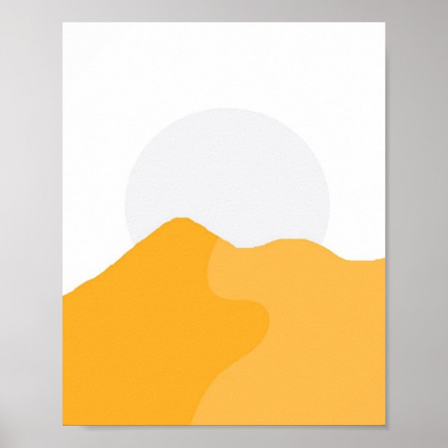 beautiful landscape painting art poster (Front)