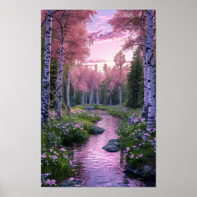 Beautiful landscape poster (Front)