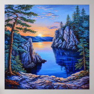 Beautiful landscape poster