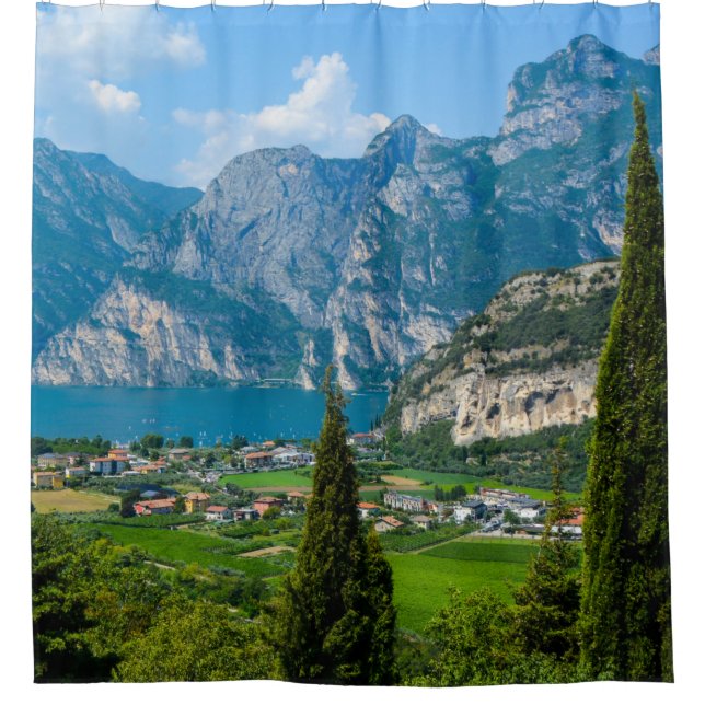 Beautiful Landscape Shower Curtain (Front)