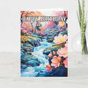 Beautiful Late Summer Afternoon On The Cheek Card