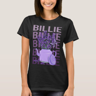 Beautiful Lavender - Billie Name T-Shirt