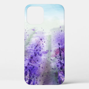 Beautiful lavender field iPhone 12 case