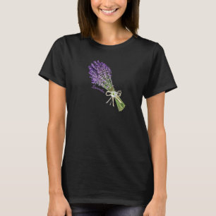 Beautiful Lavender Flowers Lavender Botanical T-Shirt