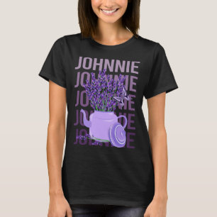 Beautiful Lavender - Johnnie Name T-Shirt