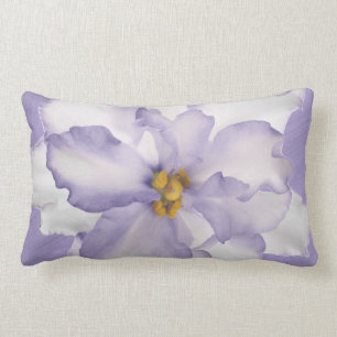 Beautiful Lavender Orchid Lumbar Cushion