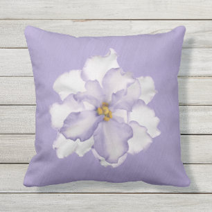 Beautiful Lavender Orchid Outdoor Cushion