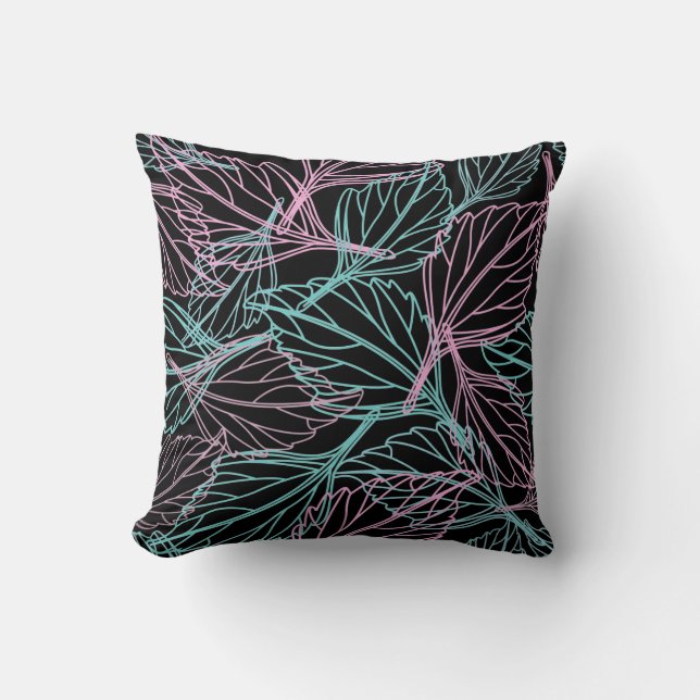 Beautiful Leaf pattern   Cushion (Front)