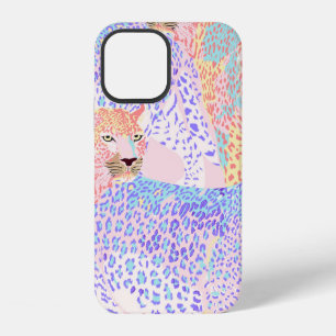 Beautiful Leopard Seamless Pattern illustration Ar iPhone 12 Case