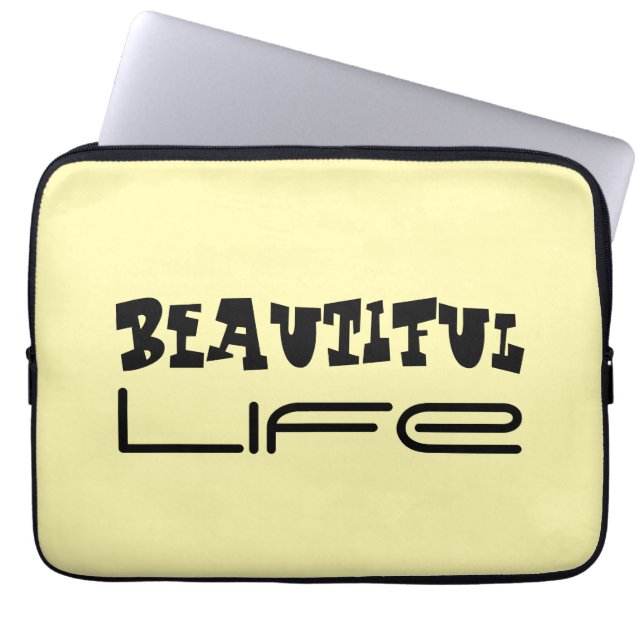 Beautiful Life Electronics Bag (Front)