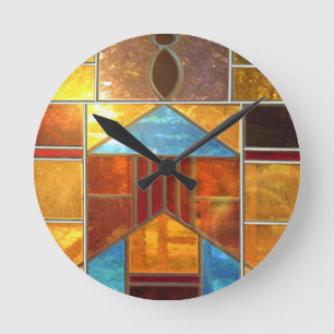 Beautiful light round clock