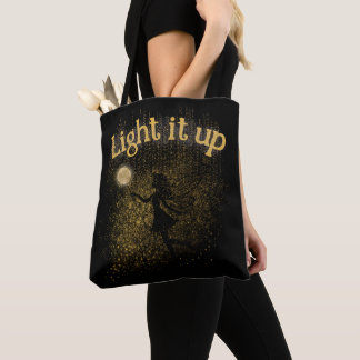 Beautiful Lighted Fairy Tote Bag