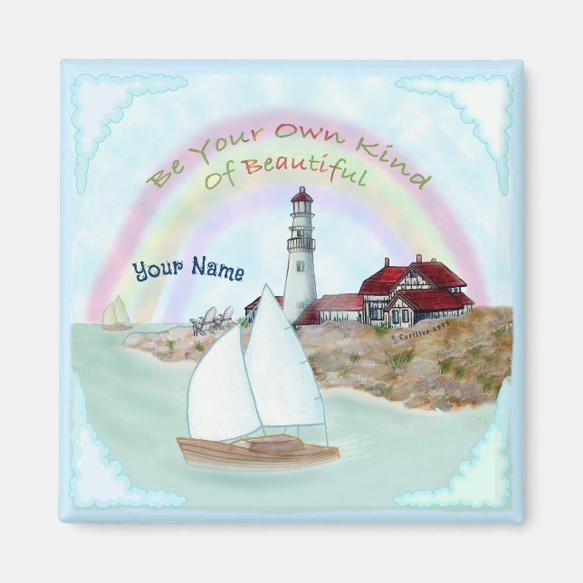 Beautiful Lighthouse  Magnet (Front)
