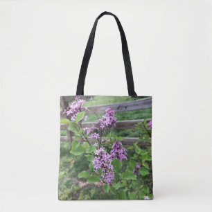 Beautiful Lilac Flower Bloom Tote Bag