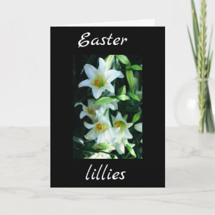 BEAUTIFUL LILLIES TO BEHOLD SENT TO "YOU" CARD