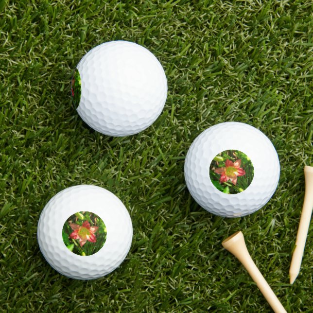 Beautiful Lily Golf Balls (Insitu Grass)
