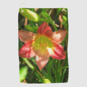 Beautiful Lily Golf Towel