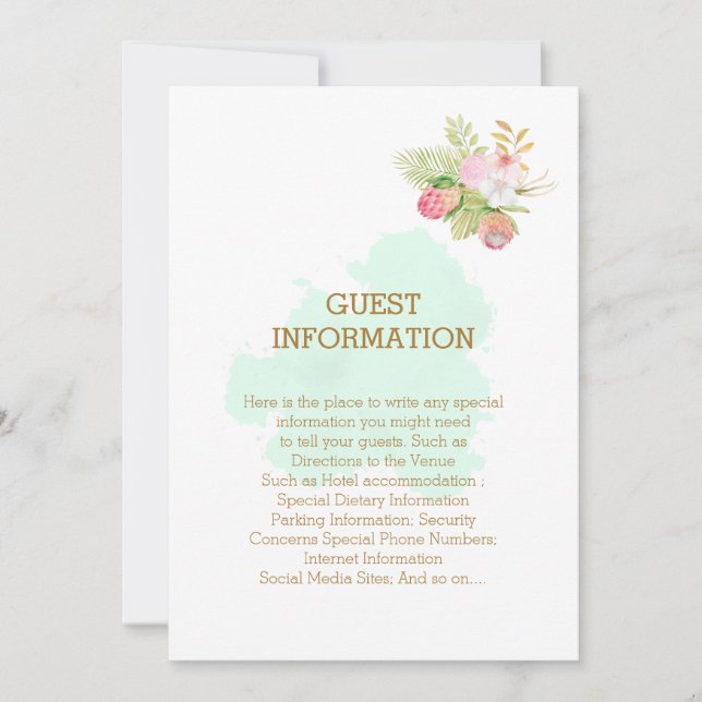 Beautiful Lime Green 💚Elegant Boho Wedding  Invitation (Front)