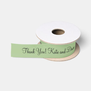 Beautiful Lime Monogram Spectacular Amazing Satin Ribbon