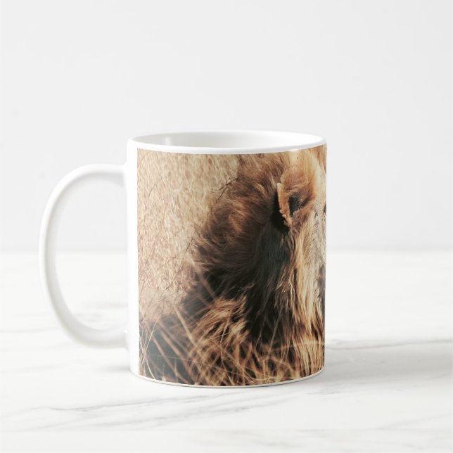 BEAUTIFUL LION COFFEE MUG (Left)