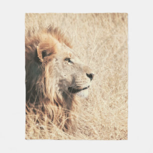 BEAUTIFUL LION FLEECE BLANKET