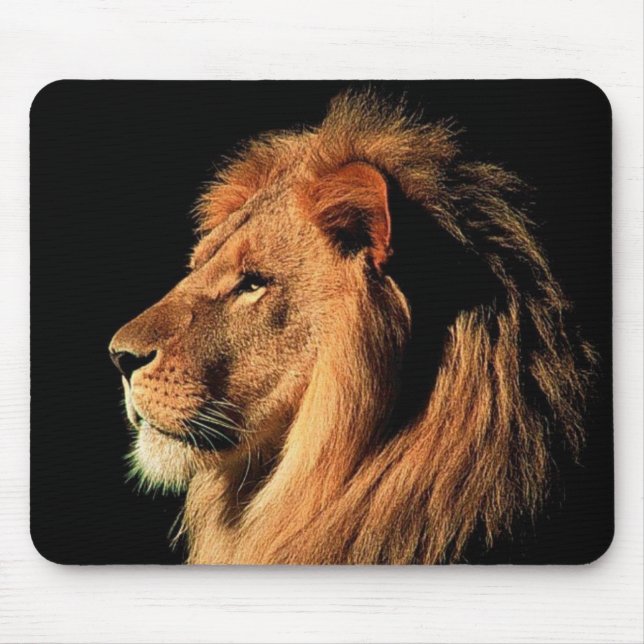 Beautiful Lion Mouse Mat (Front)