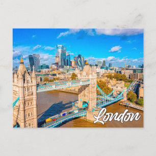 Beautiful London, England, United Kingdom Postcard