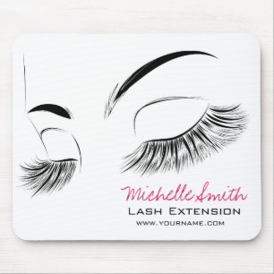 Beautiful long eyelashes Lash Extension Mouse Pad