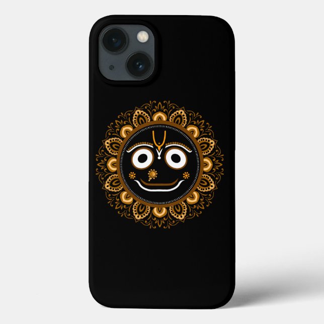 Beautiful Lord Jagannath Puri Hindu Devotional Case-Mate iPhone Case (Back)