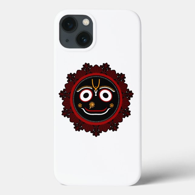 Beautiful Lord Jagannath Puri Hindu Devotional Case-Mate iPhone Case (Back)