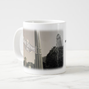 Beautiful Los Angeles Jumbo Mug! Large Coffee Mug