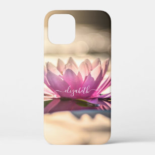 Beautiful Lotus Flower,Lake,Zen iPhone 12 Mini Case