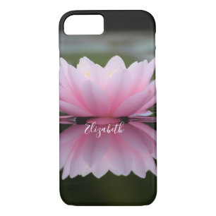 Beautiful Lotus Flower, Zen- Personalised iPhone 8/7 Case