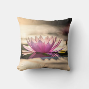 Beautiful Lotus,Lake,Landscape Cushion