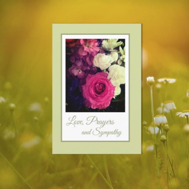 Beautiful Love, Prayers and Sympathy Card (Creator Uploaded)