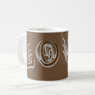 Beautiful Love Typography Valentine's Day Mug