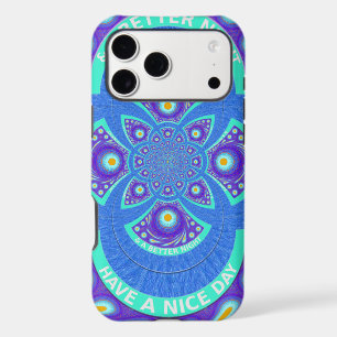 Beautiful Lovely African Blue Mandala Flora design