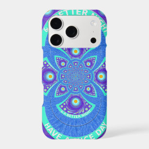 Beautiful Lovely African Blue Mandala Flora design