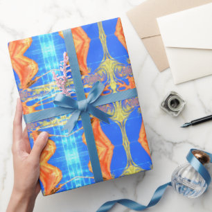 Beautiful Lovely African Tribal Print vector art  Wrapping Paper