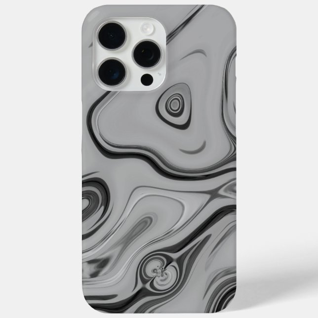  Beautiful Lovely Ash Grey Texture Colour Art Prin Case-Mate iPhone Case (Back)
